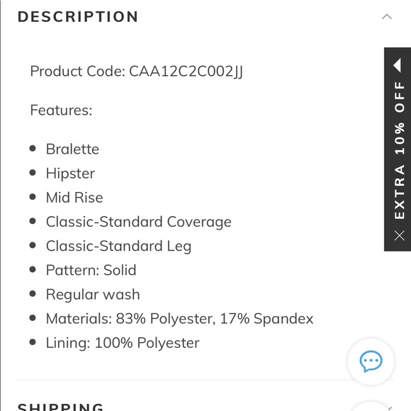 NWT cupshe bikini - Picture 6 of 8